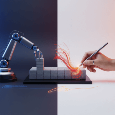 الأتمتة والمهارات البشرية: مستقبل العمل مع الذكاء الاصطناعي.