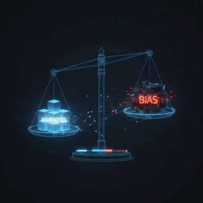 العدالة والتحيز في الذكاء الاصطناعي وأخلاقيات البيانات.