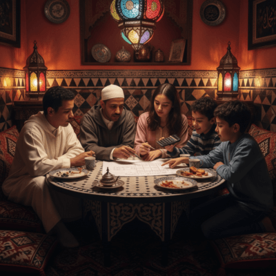 دور الأسرة في الثقافة المالية: مناقشات عائلية لبناء عادات ادخار صحية للأطفال. 