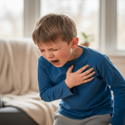 "شابة تستخدم بخاخ الربو (جهاز الاستنشاق) في لحظة تركيز وهدوء. صورة مثالية للتعبير عن التعايش مع الربو، علاج ضيق التنفس، وإدارة الأزمة التنفسية اليومية."
