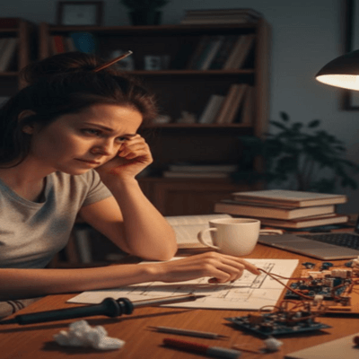 دوامة المشاعر أثناء مواجهة الفشل وتحويله إلى قوة