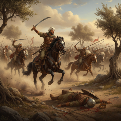  دخول طارق بن زياد قرطبة بعد الفتح، يعكس المرونة السياسية والاحترام للسكان المحليين في بداية الحكم الإسلامي.