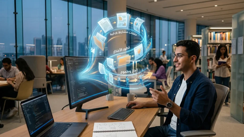 صورة تعبيرية لثورة تحويل الأبحاث إلى فيديو باستخدام الذكاء الاصطناعي.